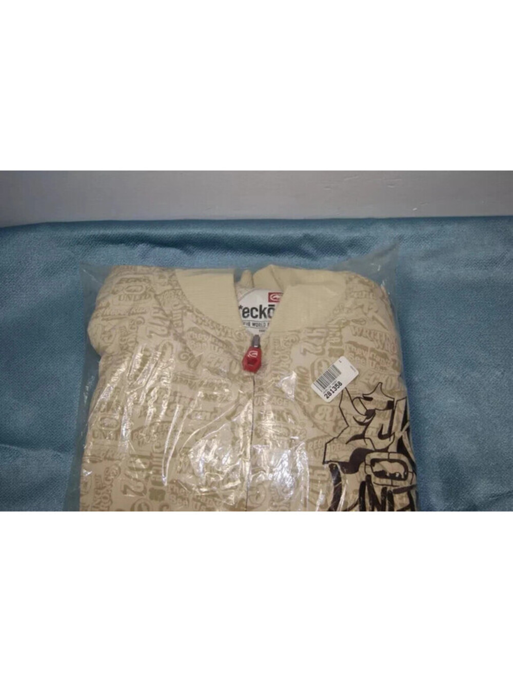 Mens Ecko All Over Varsity Jacket 90 s size XXL Brand NEW!